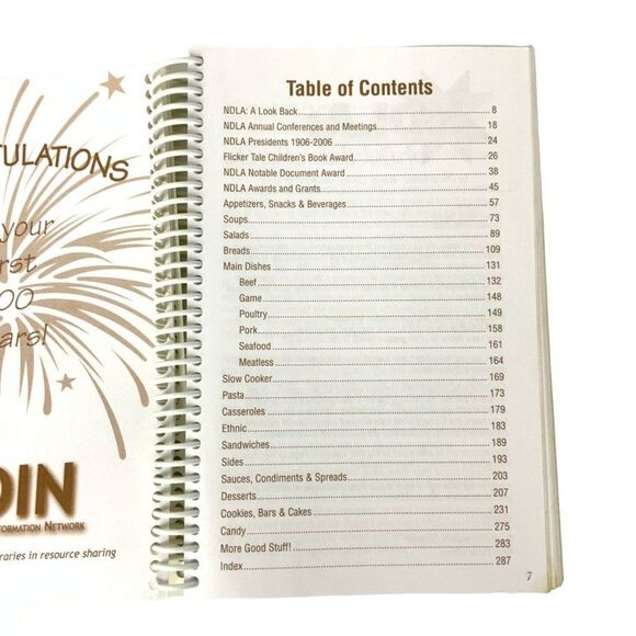 Dakota Gold Cookbook NDLA Celebrates 100 Years North Dakota Library Association - Picture 6 of 12